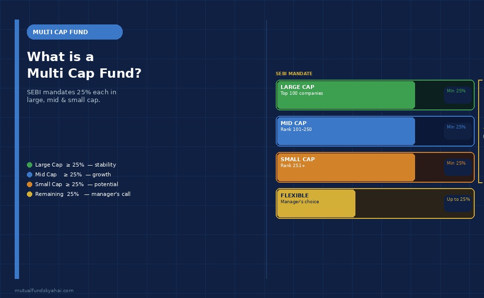 What is a Multi Cap Fund? SEBI Rules, Returns and Who Should Invest